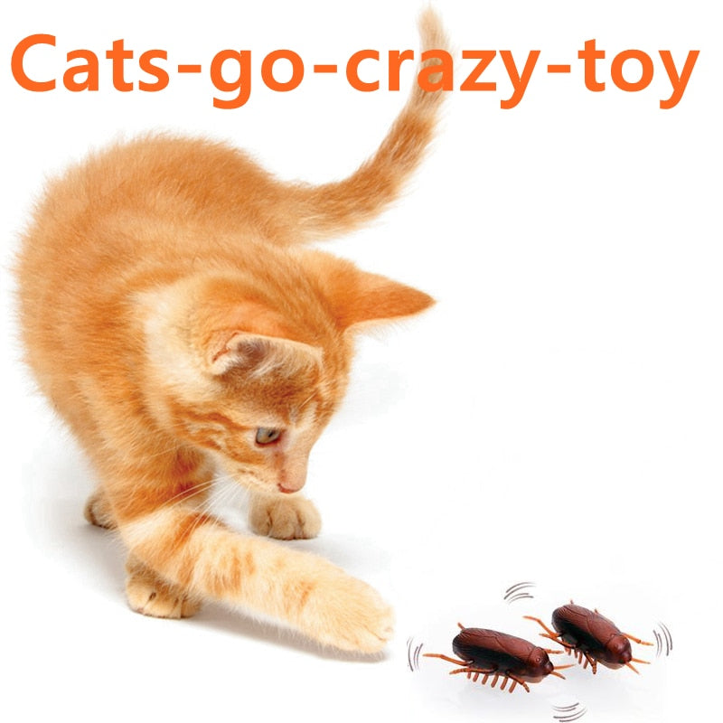 Battery-Powered Cockroach & Mouse Toy