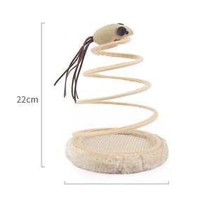 Fish Plush Spring Mouse Cat Toys